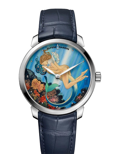 peinture miniature cadran montre